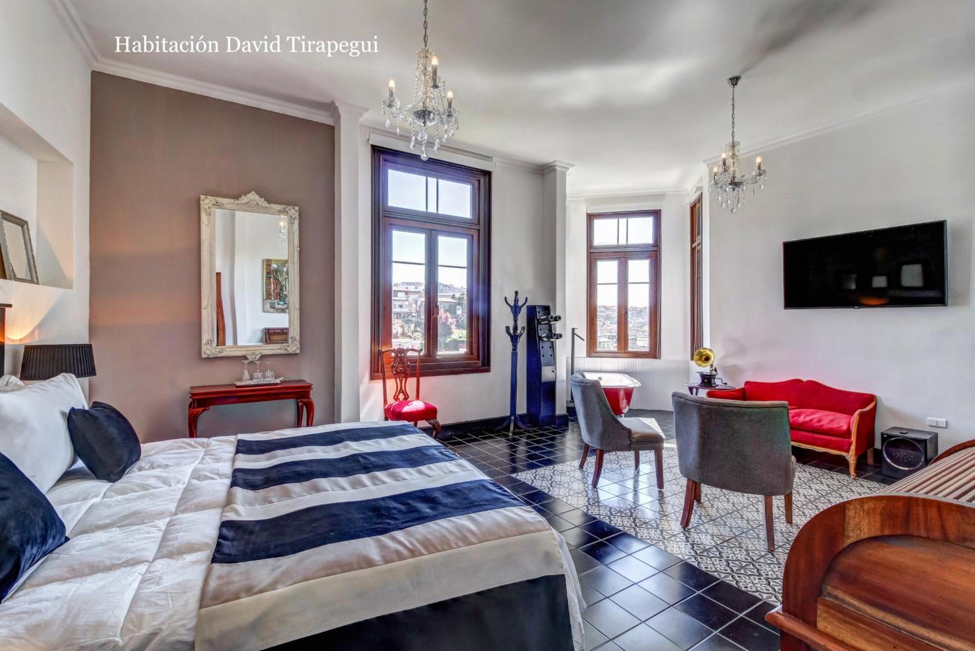 Casa Puente Hotel Boutique Valparaiso Luaran gambar